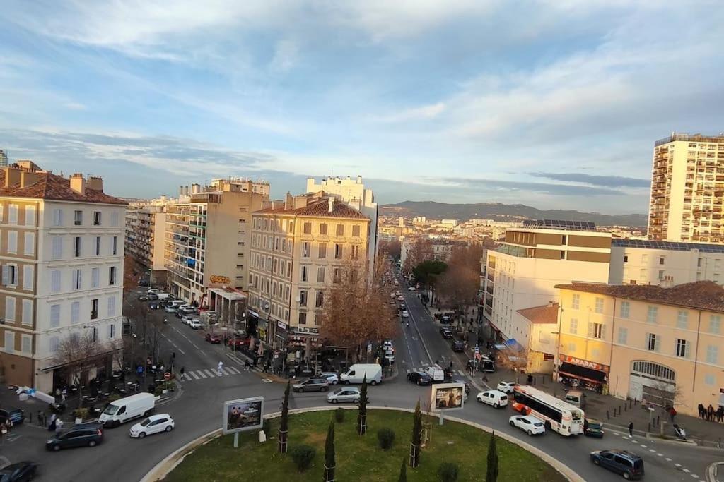 Vue Mer Et Et Notre Dame Centre Ville Avec Balcon Et Parking Marseilles Buitenkant foto